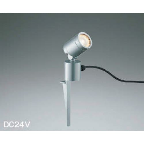 コイズミ照明 住宅・店舗用照明 非調光 電球色 LED一体型 DC24Vスパイクスポットライト シルバーメタリック 25W相当 AU92262 天井照明器具(LED) コイズミ照明 住宅・店舗用照明 非調光 電球色 LED一体型 DC24Vスパイクスポットライト シルバーメタリック 25W相当 AU92262 天井照明器具(LED)