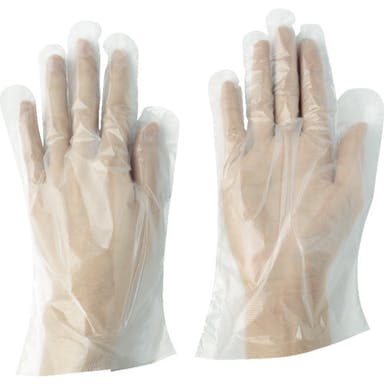 【CAINZ-DASH】川西工業 ポリエチレン手袋カタエンボス　（１袋（箱）＝１００枚入）【別送品】
