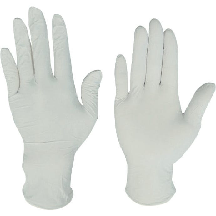 【CAINZ-DASH】川西工業 ニトリル使いきり手袋粉無２５０枚入ホワイトＳＳサイズ 2060W-SS【別送品】