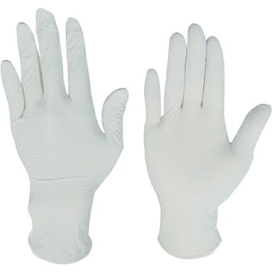 【CAINZ-DASH】川西工業 ニトリル使いきり手袋粉無２５０枚入ホワイトＭサイズ 2060W-M【別送品】