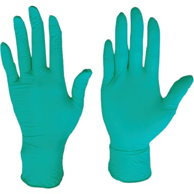 【CAINZ-DASH】川西工業 ニトリル使いきり手袋粉無２５０枚入グリーンＬサイズ 2061GR-L【別送品】