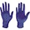 【CAINZ-DASH】川西工業 ニトリル使いきり手袋粉無３００枚入ダークブルーＳＳサイズ 2062BL-SS【別送品】