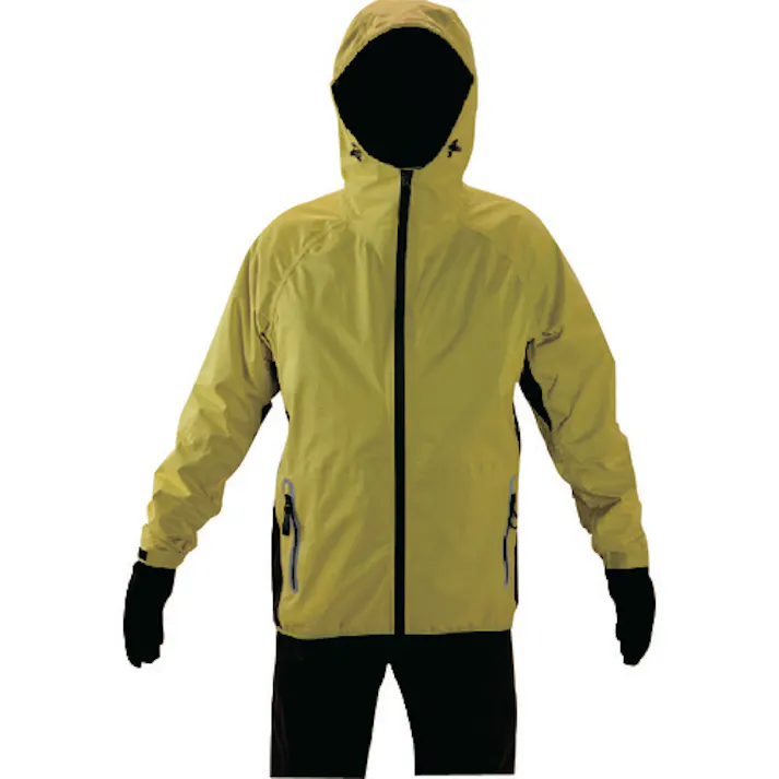 【CAINZ-DASH】川西工業 ストレッチレインスーツ イエロー Mサイズ 3522Y-M【別送品】