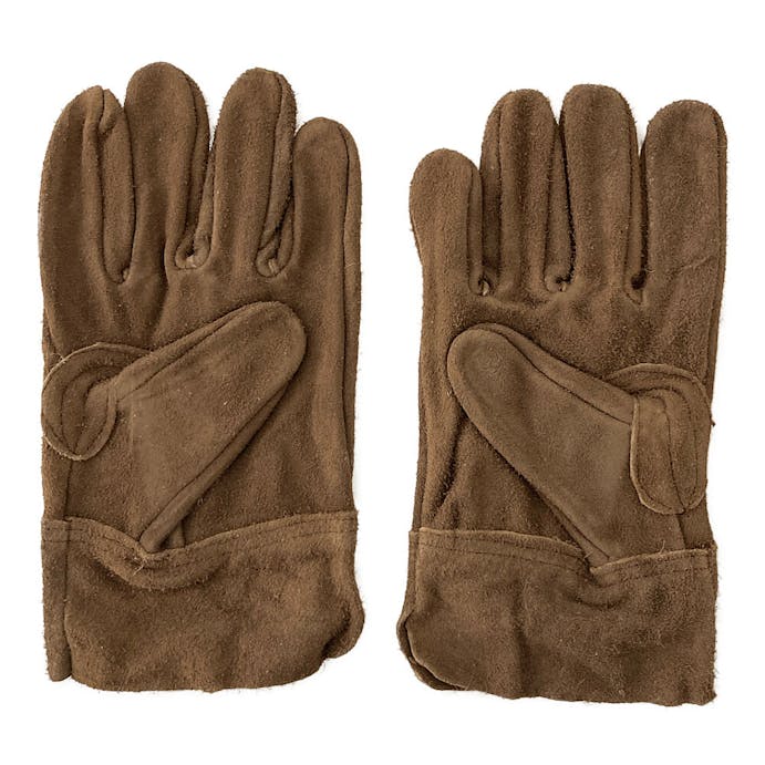 川西工業 ブラウンレザーオイル加工背縫い手袋 1双組 LL #2265
