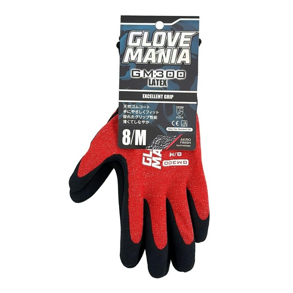 グローブマニア GM300 レッド M | 作業着・作業服・安全靴 通販