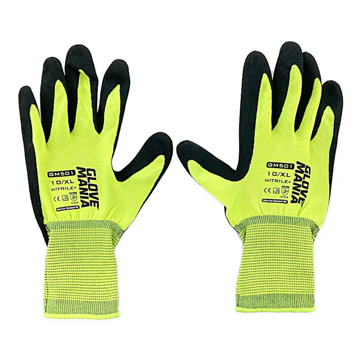 グローブマニア GM501 イエロー XL