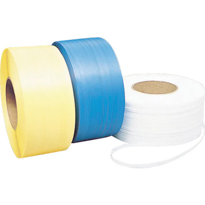 【CAINZ-DASH】積水樹脂 梱包機用PPバンド SSストラップ 12.0×3000m イエロー 12SS-Y【別送品】