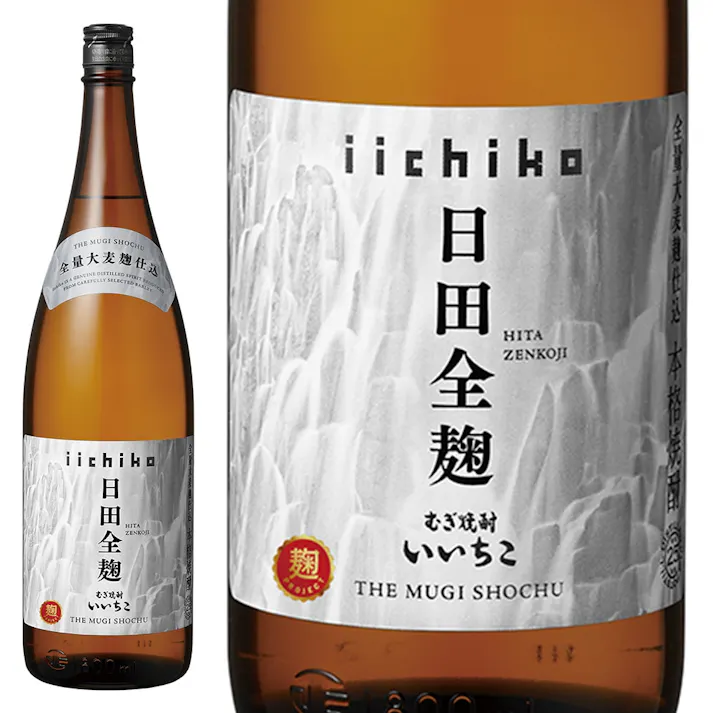 いいちこ 日田全麹 麦 25度 1800ml【別送品】