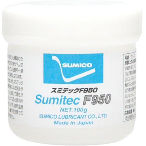 住鉱潤滑剤 グリース(フッ素グリース) スミテックF950 100g 249160 フッ素系グリス 住鉱潤滑剤 グリース(フッ素グリース) スミテックF950 100g 249160 フッ素系グリス