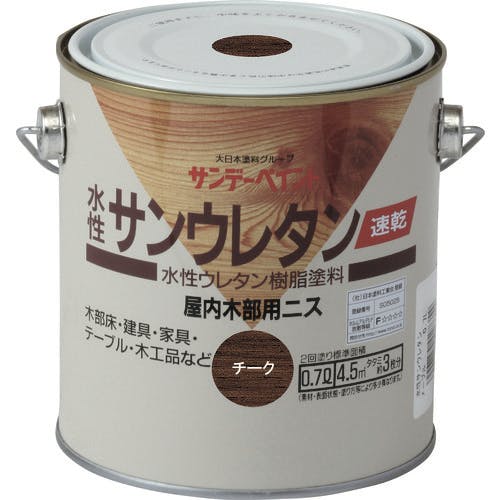 サンデーペイント 速乾水性サンウレタン とうめいつや消し 700M 21Q02 建物用塗料(水性) サンデーペイント 速乾水性サンウレタン とうめいつや消し 700M 21Q02 建物用塗料(水性)