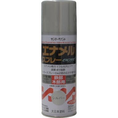 【CAINZ-DASH】サンデーペイント エナメルスプレーＥＸ　３００ｍｌ　黒 27Q71【別送品】