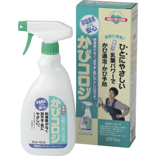 サンデーペイント かびコロジ(乳酸かび取り洗浄剤) 500M 21Z07 簡易補修剤 サンデーペイント かびコロジ(乳酸かび取り洗浄剤) 500M 21Z07 簡易補修剤