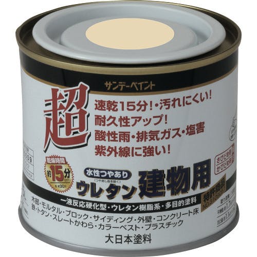 サンデーペイント 水性つや有りウレタン建物用 とうめい 200M 23M51 建物用塗料(水性) サンデーペイント 水性つや有りウレタン建物用 とうめい 200M 23M51 建物用塗料(水性)