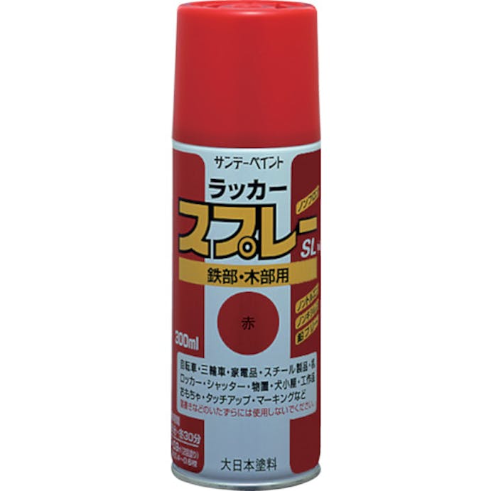 【CAINZ-DASH】サンデーペイント ラッカースプレーＳＬ　３００ｍｌ　グレー 284F1【別送品】