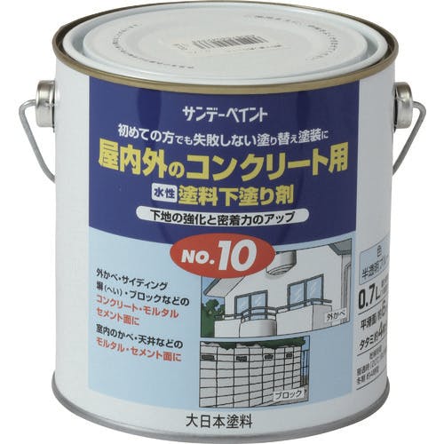 サンデーペイント 水性塗料下塗り剤No.10 半透明ブルー 700M 2132SU 建物用塗料(水性) サンデーペイント 水性塗料下塗り剤No.10 半透明ブルー 700M 2132SU 建物用塗料(水性)