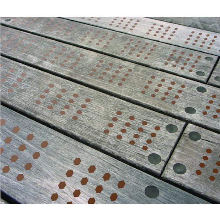 【CAINZ-DASH】サンデーペイント すべらない塗料専用パターンシート 丸型 2000HX【別送品】