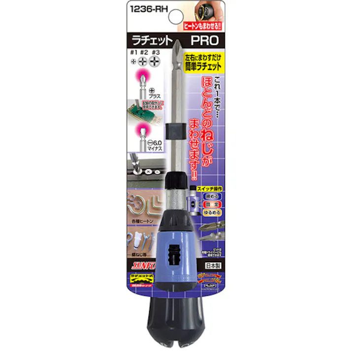 【CAINZ-DASH】新亀製作所 ラチェットPRO 1236-RH【別送品】