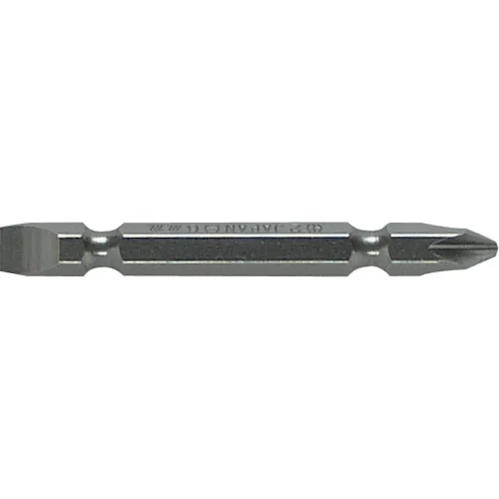 【CAINZ-DASH】新亀製作所 ブロンズ両頭ビット2本組#2X6.0X65mm 13-ESB-2-6-65【別送品】