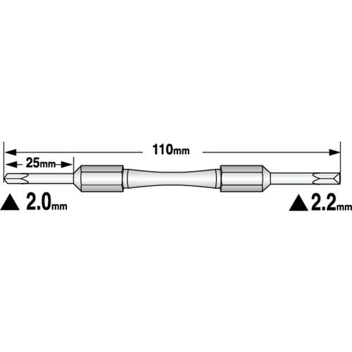 CAINZ-DASH】新亀製作所 三角ドライバー TR2022【別送品】 | 手作業