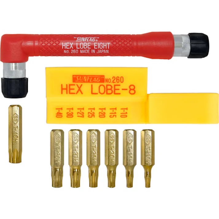 【CAINZ-DASH】新亀製作所 ヘックスローブ・エイト NO260【別送品】