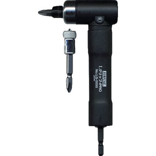 新亀製作所 ビットホルダ LグリップPRO 差込角6.35mm 全長168mm LG5000 ビットホルダ 新亀製作所 ビットホルダ LグリップPRO 差込角6.35mm 全長168mm LG5000 ビットホルダ