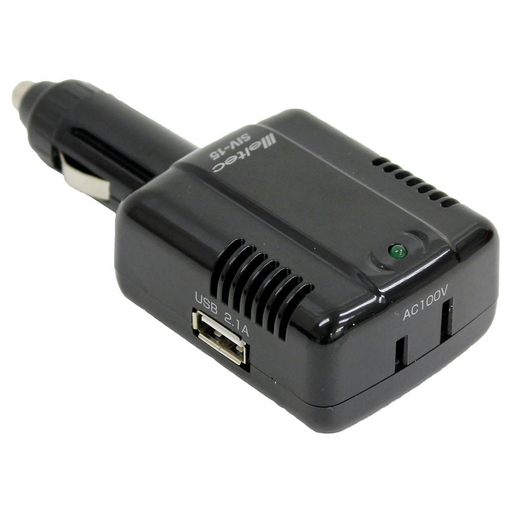 大自工業 メルテック USB＆コンセント 12V SIV-15 | カー用品・バイク