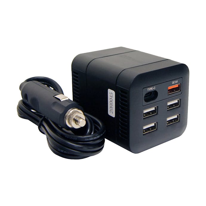 大自工業 メルテック インバーター USB＆コンセント 静音タイプB/Tチェック SIV-100