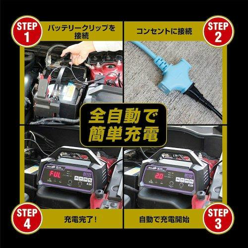 CAINZ-DASH】大自工業 全自動パルス充電器 MP-210【別送品】 | 手作業