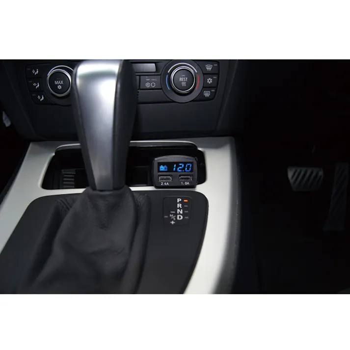 メルテック バッテリーチェッカーUSBポート付 ML-140