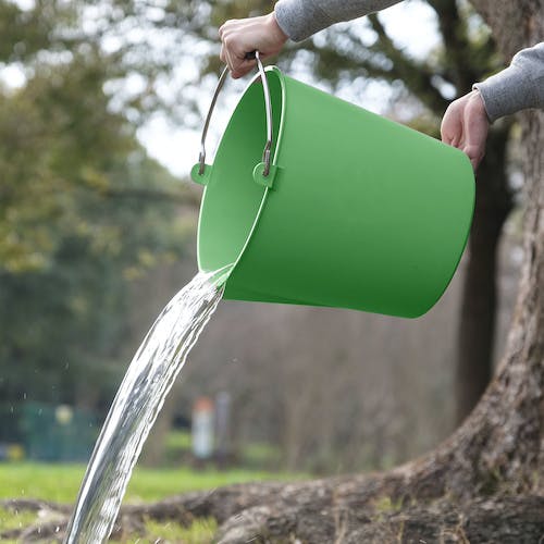 CAINZ-DASH】田中工業 フレックスバケツ 15L ブルー FB-15B【別送品