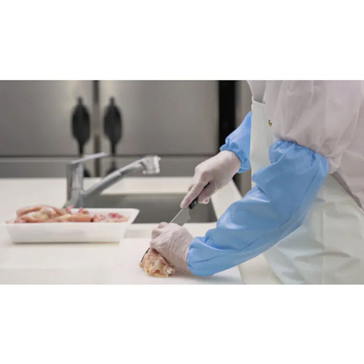 【CAINZ-DASH】東和コーポレーション 腕カバー 耐油ウレタン腕カバー ブルー 032【別送品】