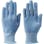 【CAINZ-DASH】東和コーポレーション まとめ買い　耐切創手袋　ＮＥＯカットレジストインナーブルー　Ｍ　（１０双入） 190-M【別送品】