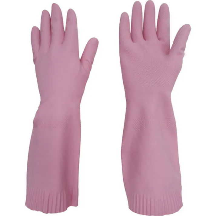 【CAINZ-DASH】東和コーポレーション 天然ゴム手袋 トワローブ天然ゴムあつ手 ピンク M 200-P-M【別送品】