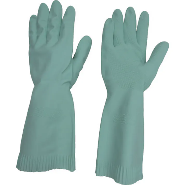 【CAINZ-DASH】東和コーポレーション 天然ゴム手袋 トワローブ天然ゴムあつ手 グリーン L 200-G-L【別送品】