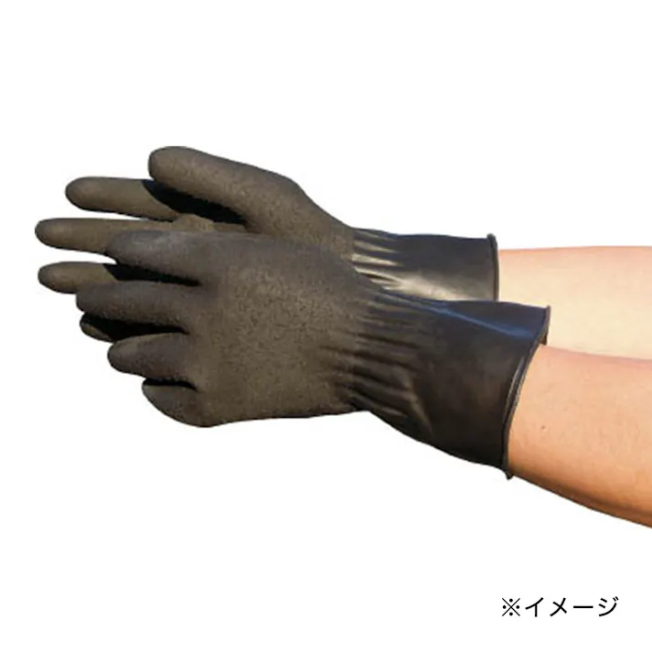 ゴム手袋 黒潮 L