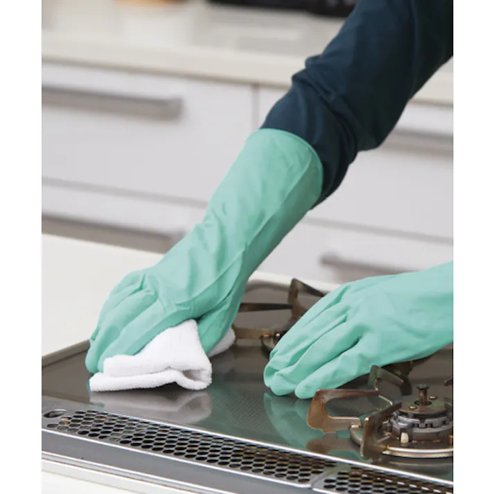 【CAINZ-DASH】東和コーポレーション 天然ゴム手袋 天然ゴム中あつ手 グリーン M 229-M【別送品】