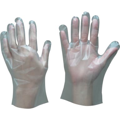 【CAINZ-DASH】東和コーポレーション 使い捨て手袋　ポリエチレン手袋　内エンボス　Ｓ　（１００枚入） 409-S【別送品】