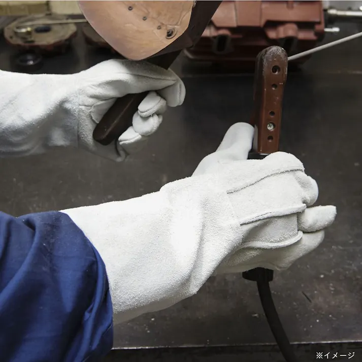 溶接用床革5本指 W-335(外縫)