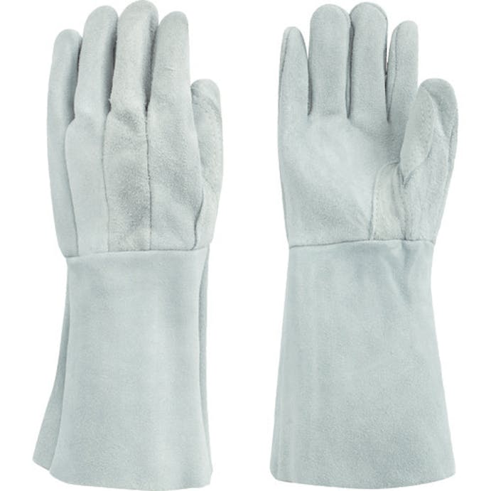 【CAINZ-DASH】東和コーポレーション 溶接用手袋　牛床革５本指　Ｗ－３３５（内縫い） 460-W335UCHI【別送品】