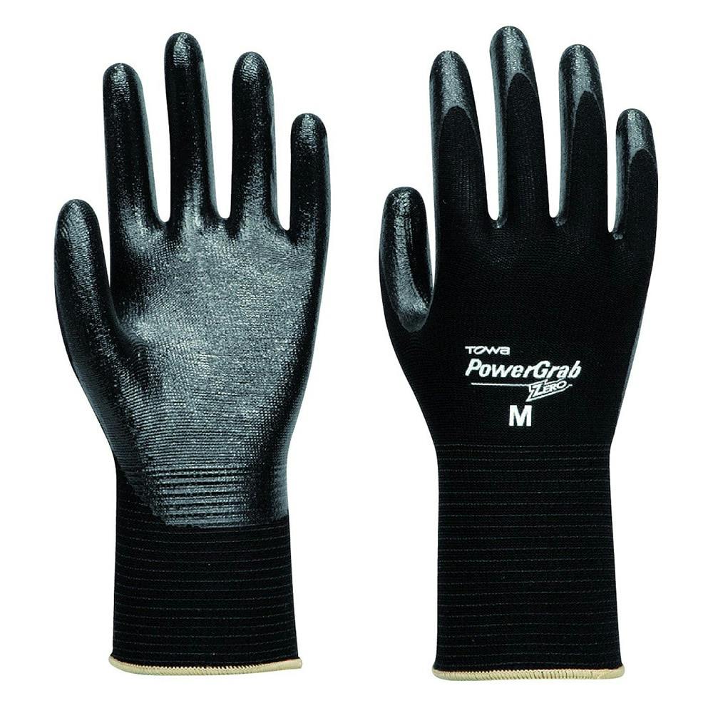 ニトリル手袋パワーグラブゼロ ブラックM(販売終了)