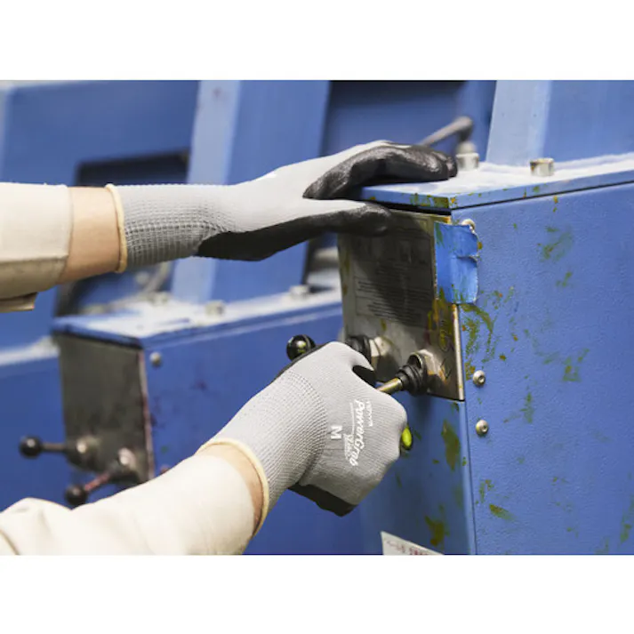 【CAINZ-DASH】東和コーポレーション ニトリル背抜き手袋 パワーグラブZERO グレー S 513-S【別送品】