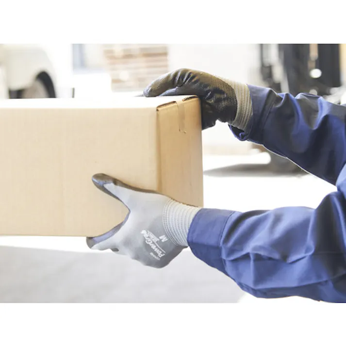 【CAINZ-DASH】東和コーポレーション ニトリル背抜き手袋 パワーグラブZERO グレー S 513-S【別送品】