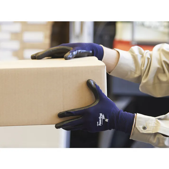 【CAINZ-DASH】東和コーポレーション ニトリル背抜き手袋 パワーグラブZERO ネイビー M 517-M【別送品】