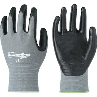 【CAINZ-DASH】東和コーポレーション まとめ買い ニトリル背抜き手袋 パワーグラブZERO LL (10双入) 526-LL【別送品】