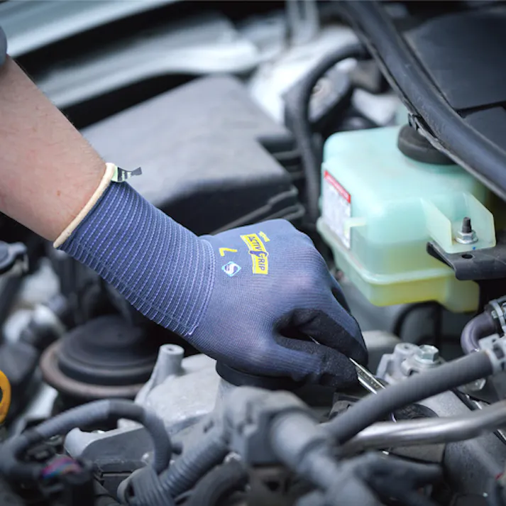 【CAINZ-DASH】東和コーポレーション ニトリル背抜き手袋 アクティブグリップ S 581-S【別送品】