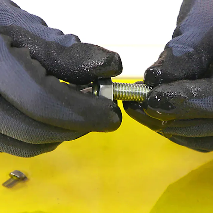 【CAINZ-DASH】東和コーポレーション まとめ買い ニトリル背抜き手袋 アクティブグリップ M (3双入) 583-M【別送品】