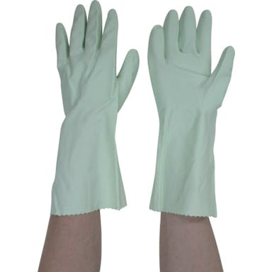 【CAINZ-DASH】東和コーポレーション 塩化ビニール手袋　トワローブフルール中あつ手　グリーン　Ｌ 756-L【別送品】