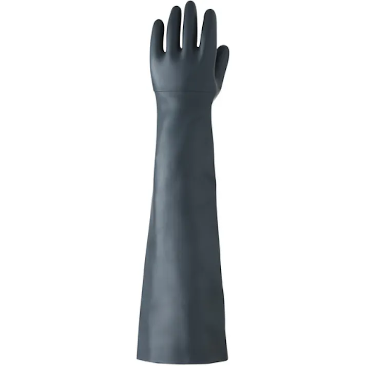 【CAINZ-DASH】東和コーポレーション 天然ゴム手袋 ブラスト用手袋フランジ無 左手 828【別送品】