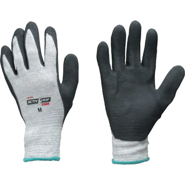 【CAINZ-DASH】東和コーポレーション ニトリル背抜き手袋 アクティブグリップストロング M 523-M【別送品】