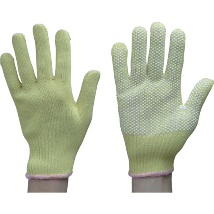 【CAINZ-DASH】東和コーポレーション まとめ買い　耐切創手袋　ケブラーＫ－１０Ｇ　うす手スベリ止付　Ｓ　（１０双入） K-10GS-S【別送品】